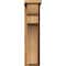 Ekena Millwork Yorktown Rough Sawn Corbel w/Backplate, Western Red Cedar, 6"W x 12"D x 24"H COR06X12X24YOR01RWR - alternate 2